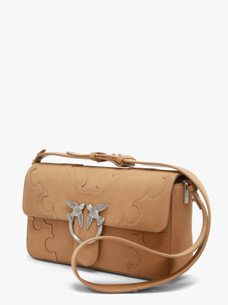 Sac Porté épaule Love Bag Soft Pinko Marron love bag soft 6243A0F6 vue secondaire 2