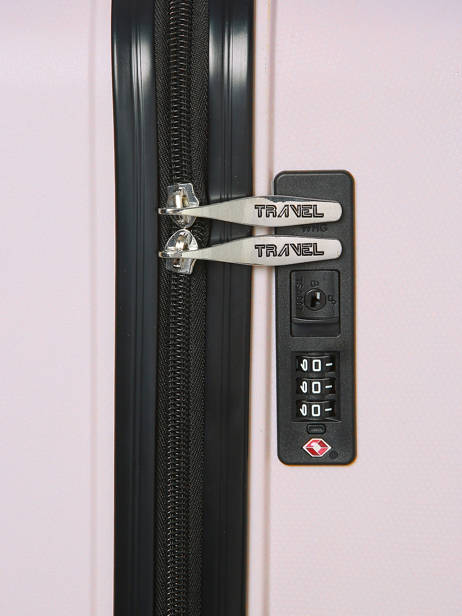 Valise Rigide Montreal Travel Violet montreal L vue secondaire 1