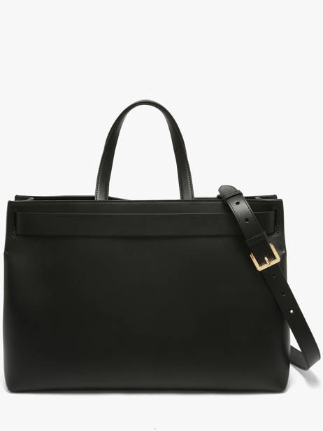 Sac Carryall L Angèle Cuir Lancel Noir angele A14018 vue secondaire 5