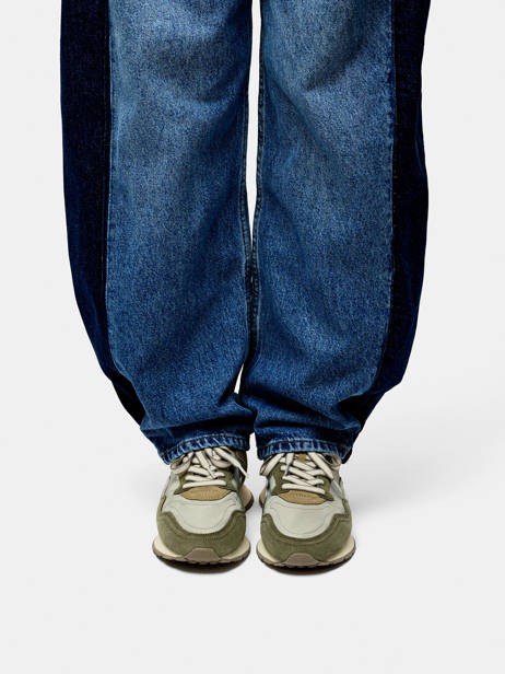 Sneakers En Cuir Hoff Vert men 12602403 vue secondaire 1