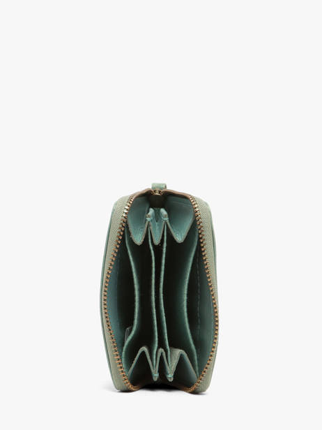 Porte-monnaie Heritage Cuir Biba Bleu heritage BT12 vue secondaire 1