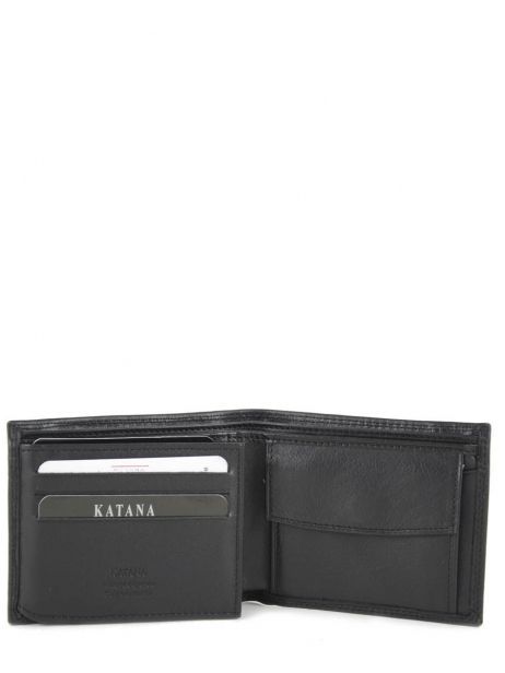 Portefeuille Marina Cuir Katana Noir marina 753070 vue secondaire 3