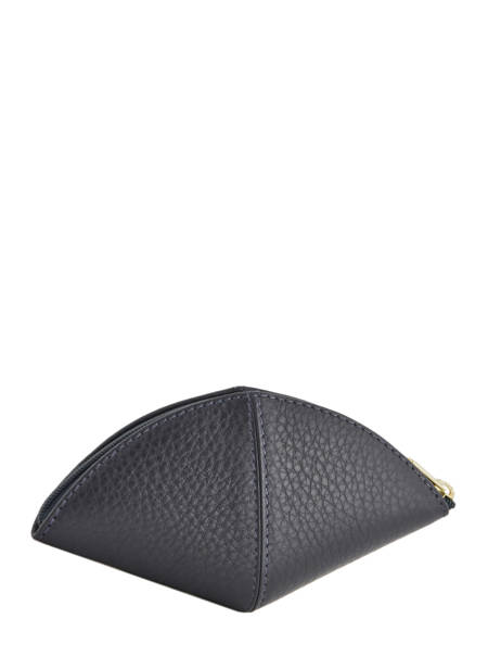 Porte-monnaie Foulonne Cuir Yves renard Bleu foulonne 29367 vue secondaire 2