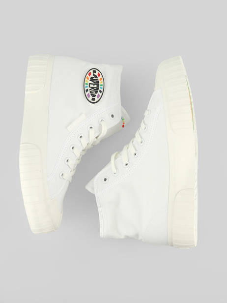 Sneakers 2696 Stripe Superga Blanc women S2115UW vue secondaire 2